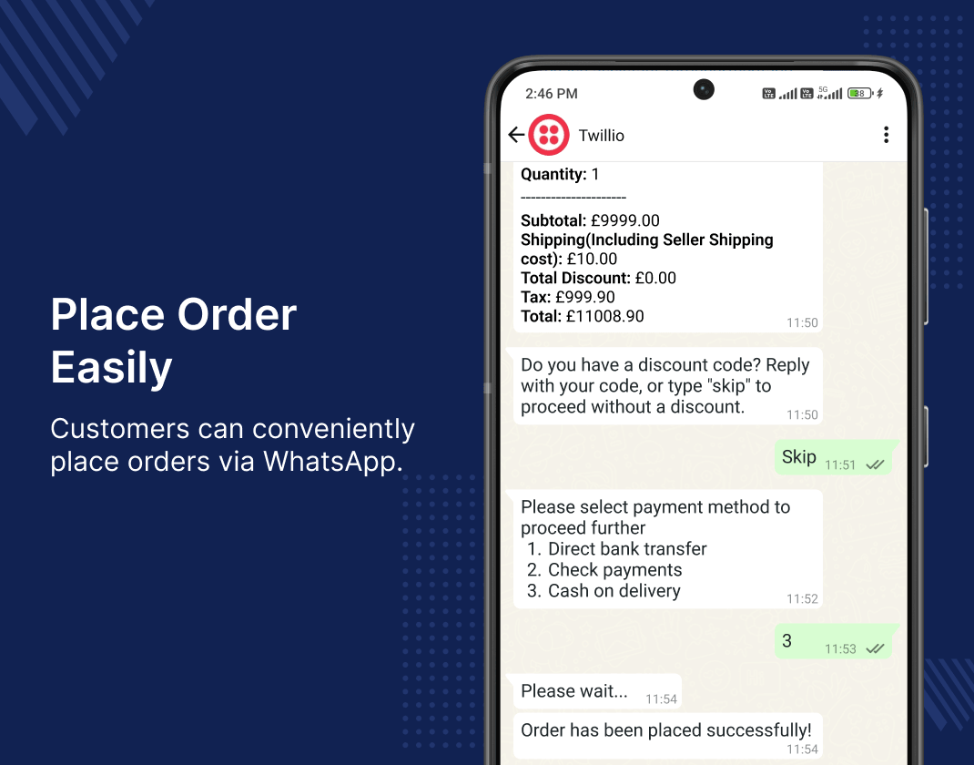 WooCommerce WhatsApp Purchase Assistant