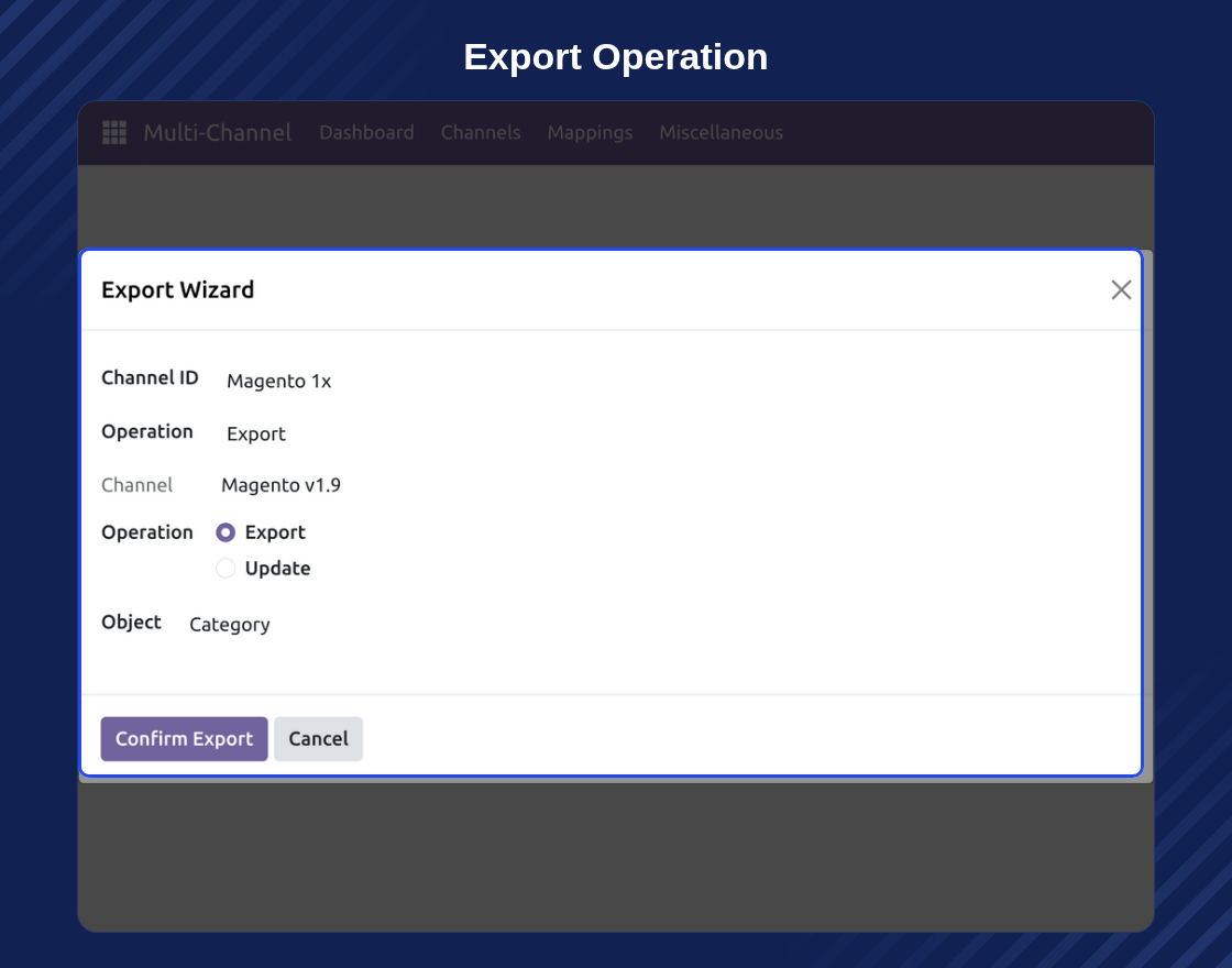 Multi-Channel Odoo Bridge for Magento (OpenMage)