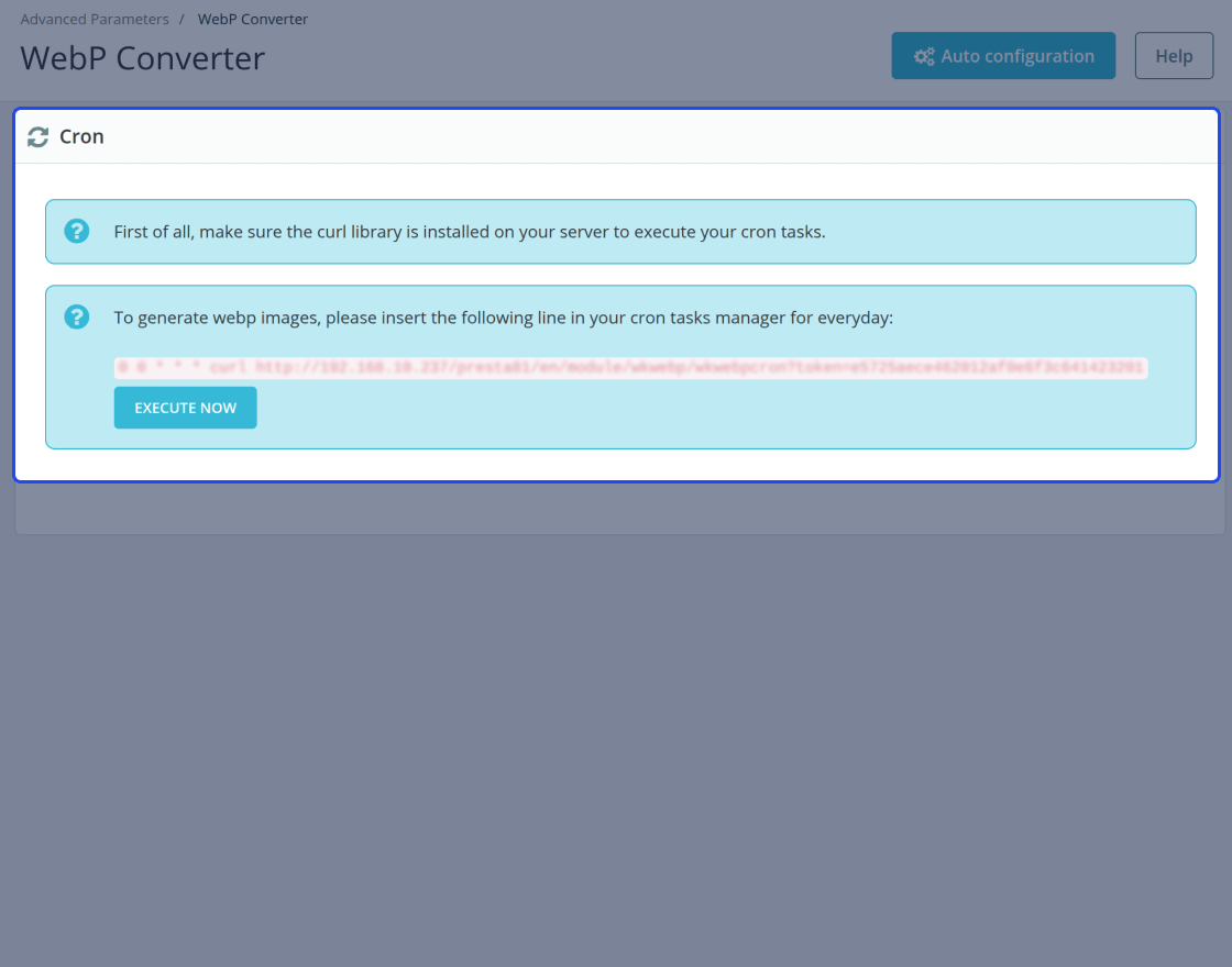 Prestashop Google webP Image Converter