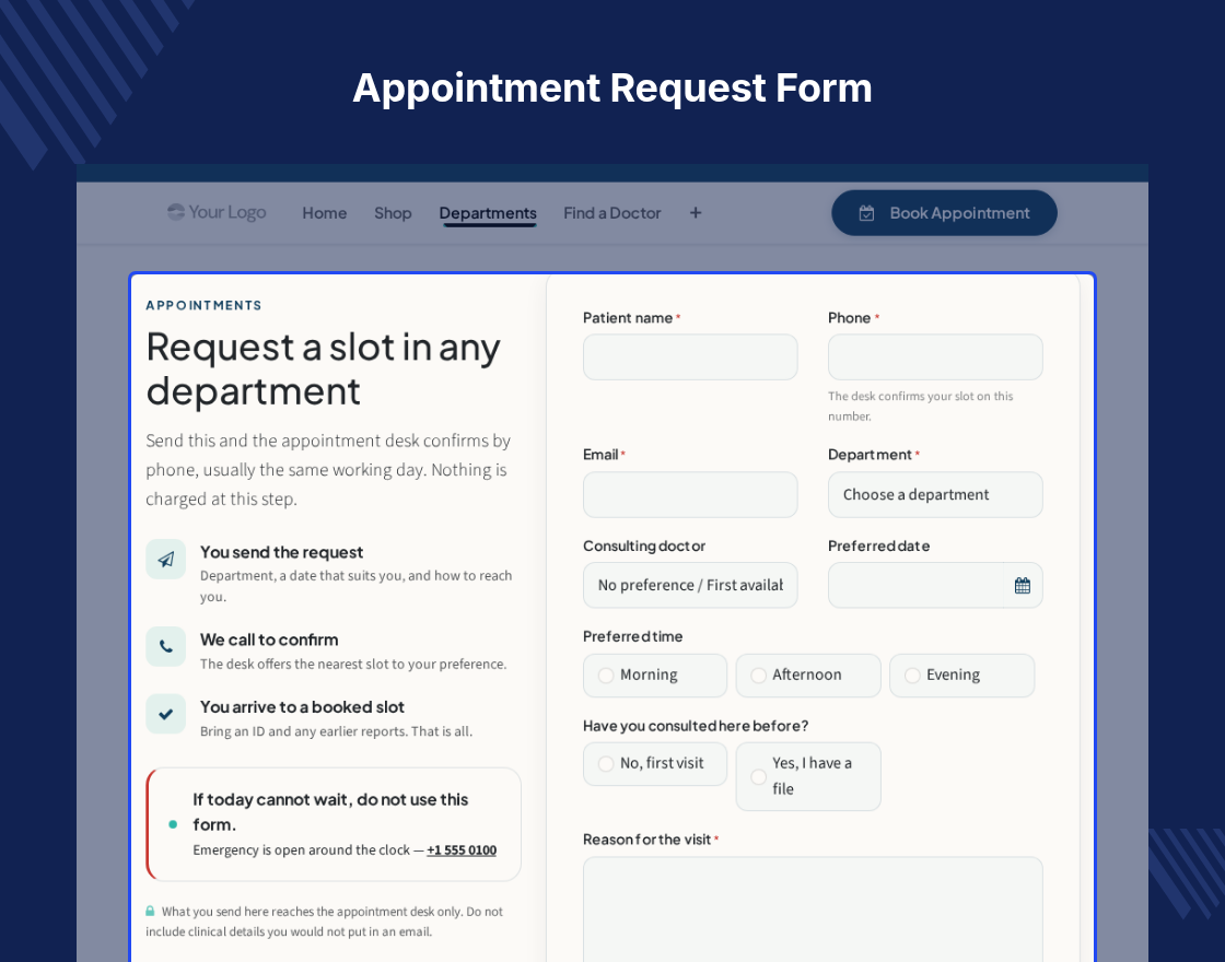 Odoo Medivora | Healthcare and Medical Theme