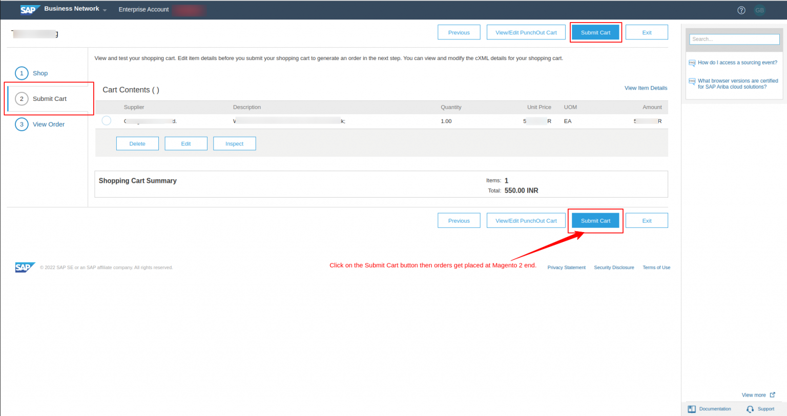Punchout Gateway for Magento 2