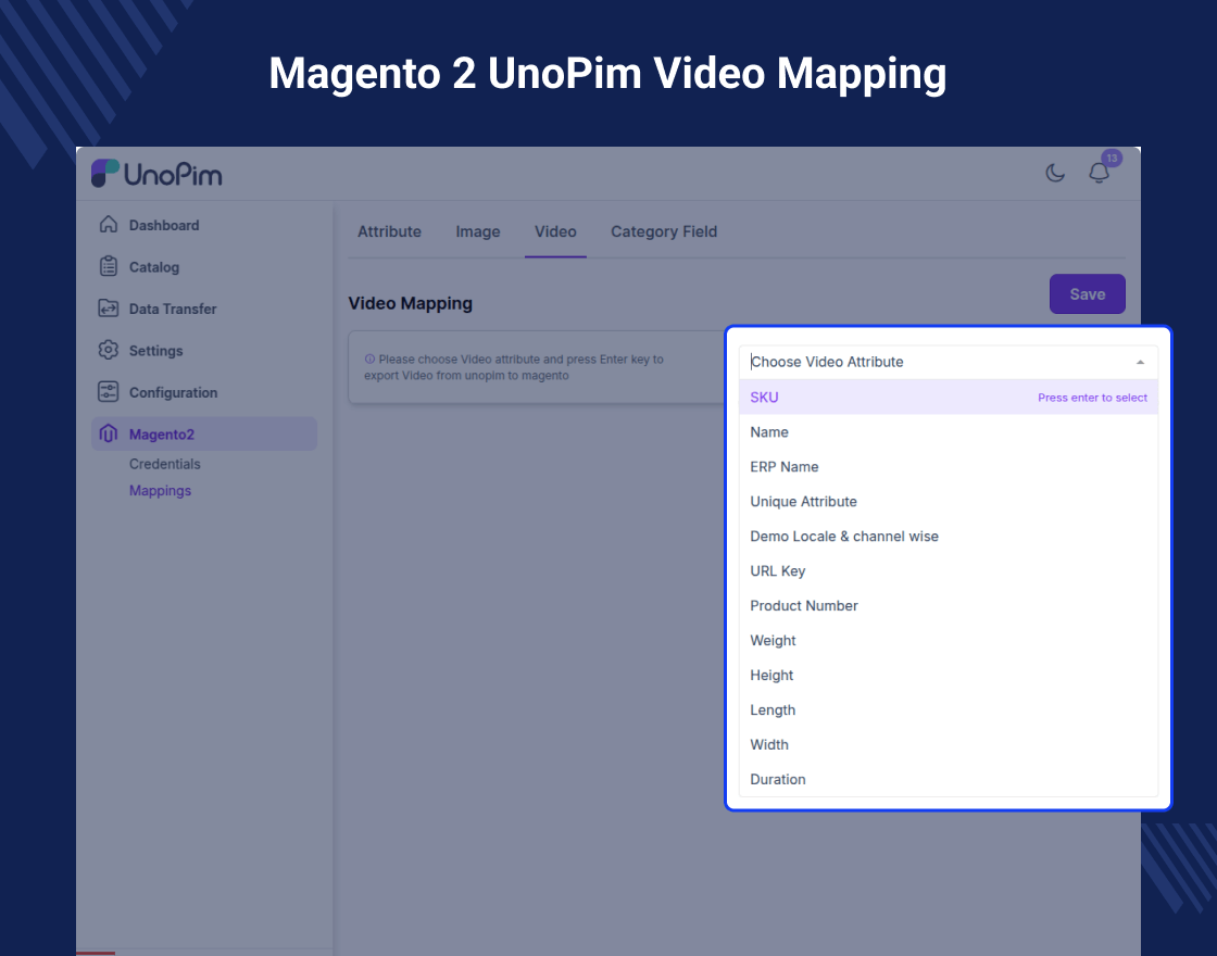 UnoPim Magento 2 Connector