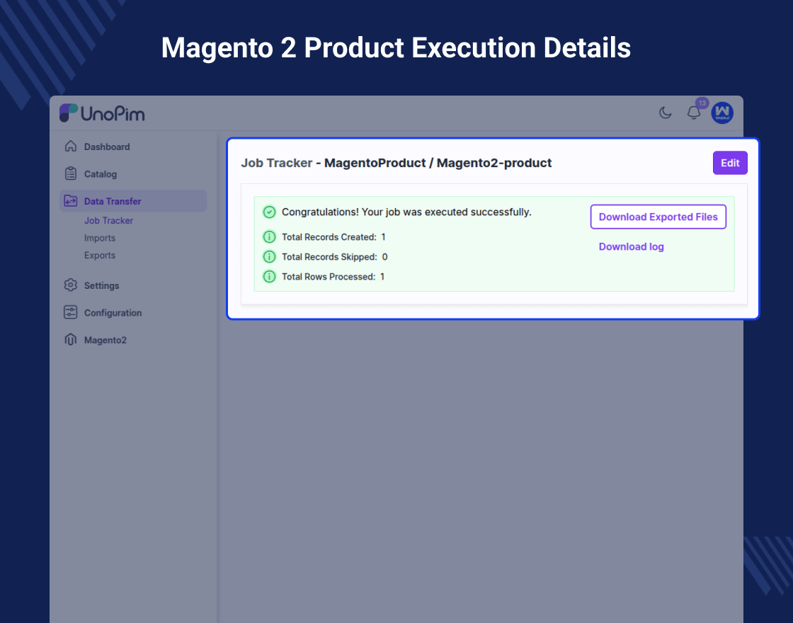 UnoPim Magento 2 Connector