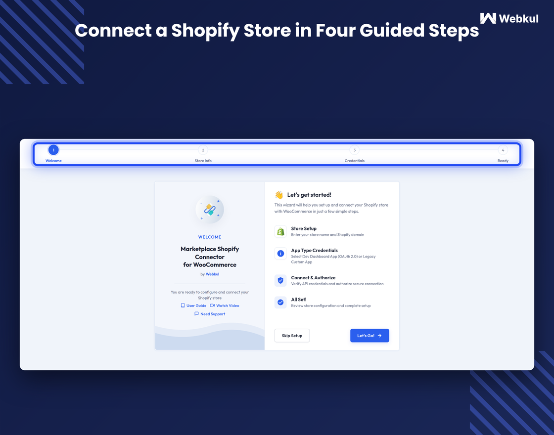 WooCommerce Multi Vendor Shopify Connector