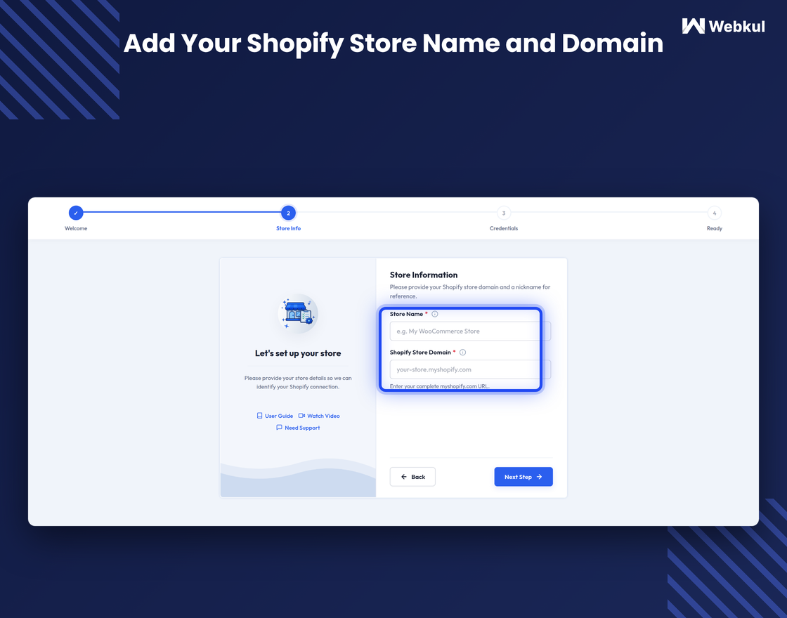 WooCommerce Multi Vendor Shopify Connector