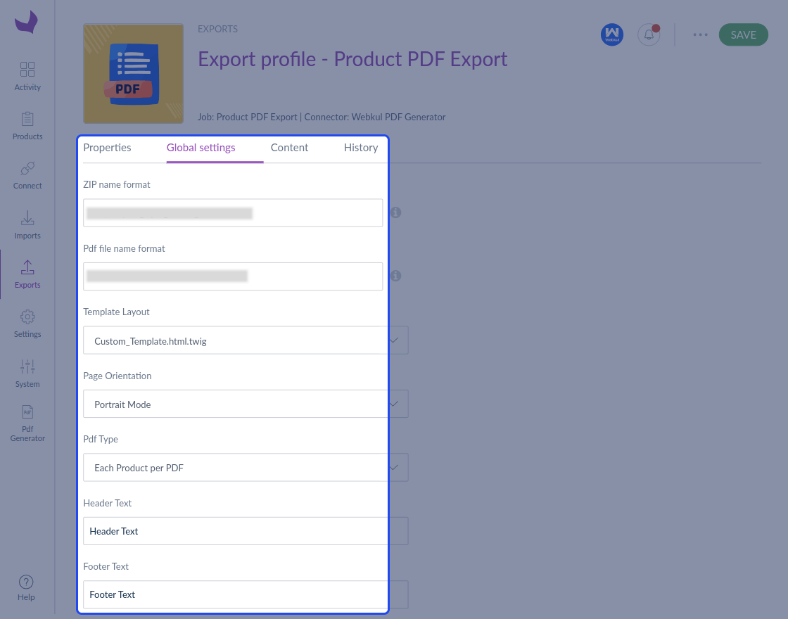 Akeneo Product PDF Generator