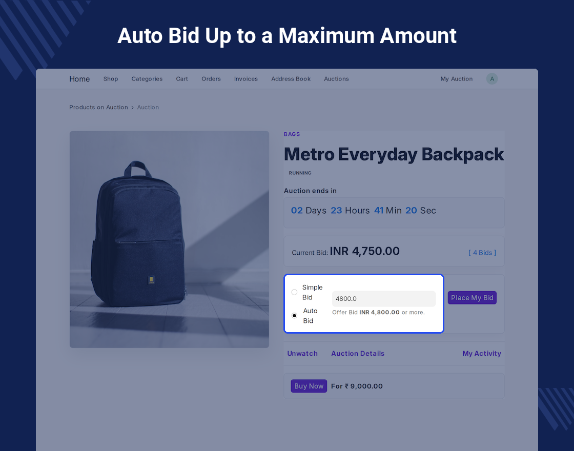 ERPNext Website Auction
