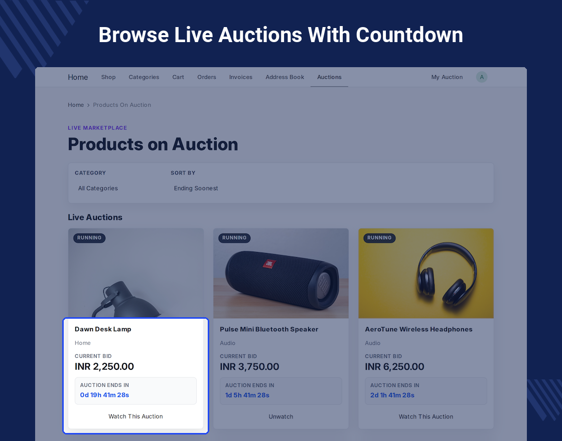 ERPNext Website Auction