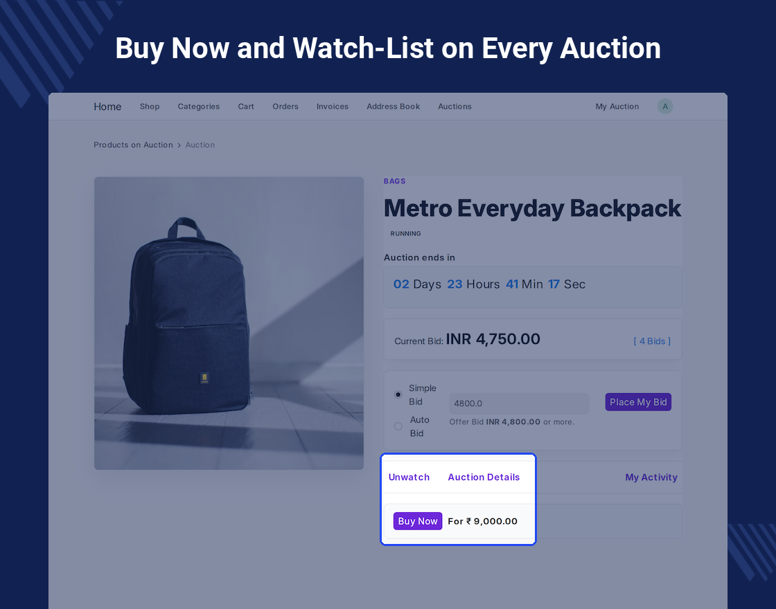 ERPNext Website Auction