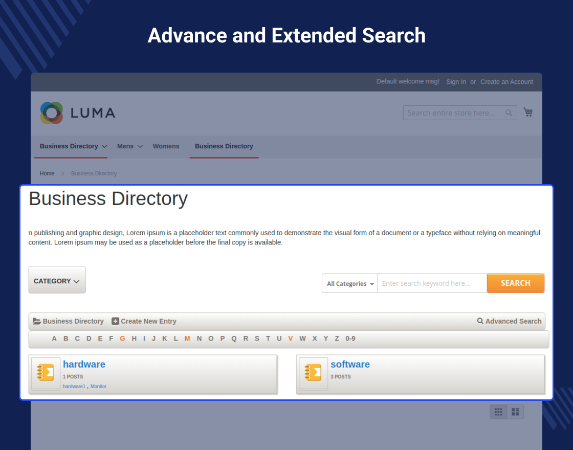 Magento 2 Business Directory
