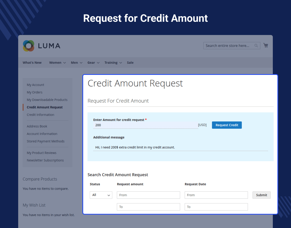 Magento 2 Credit System