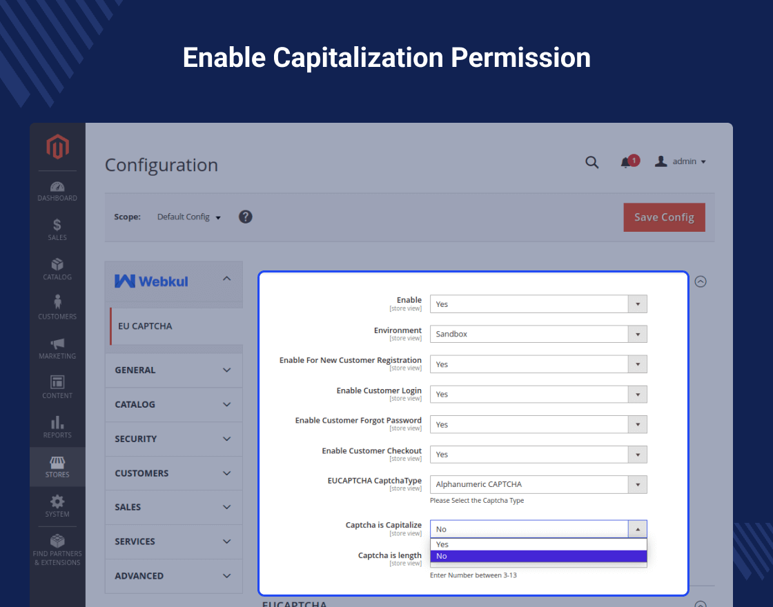 Magento 2 EU Captcha Extension