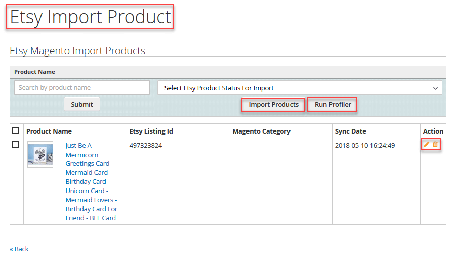 Magento 2 Marketplace Etsy Connector