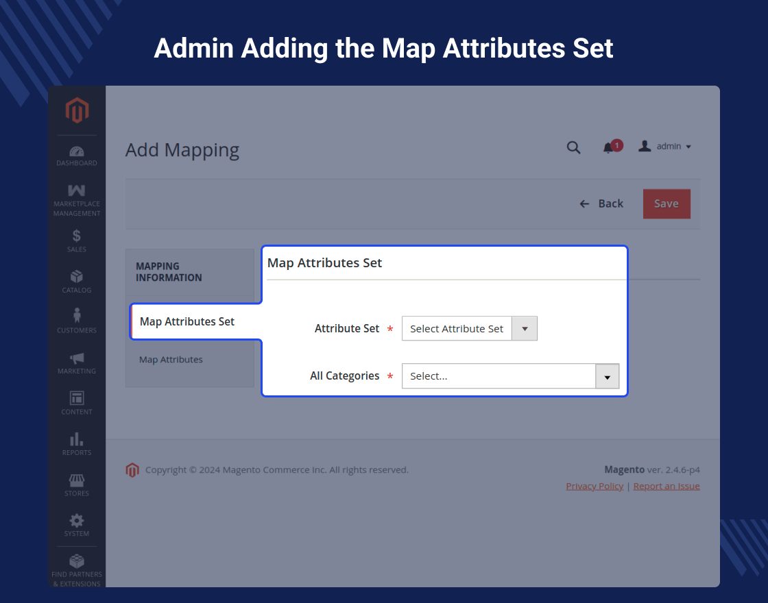 Magento 2 Multi Vendor Attribute Set Mapping 
