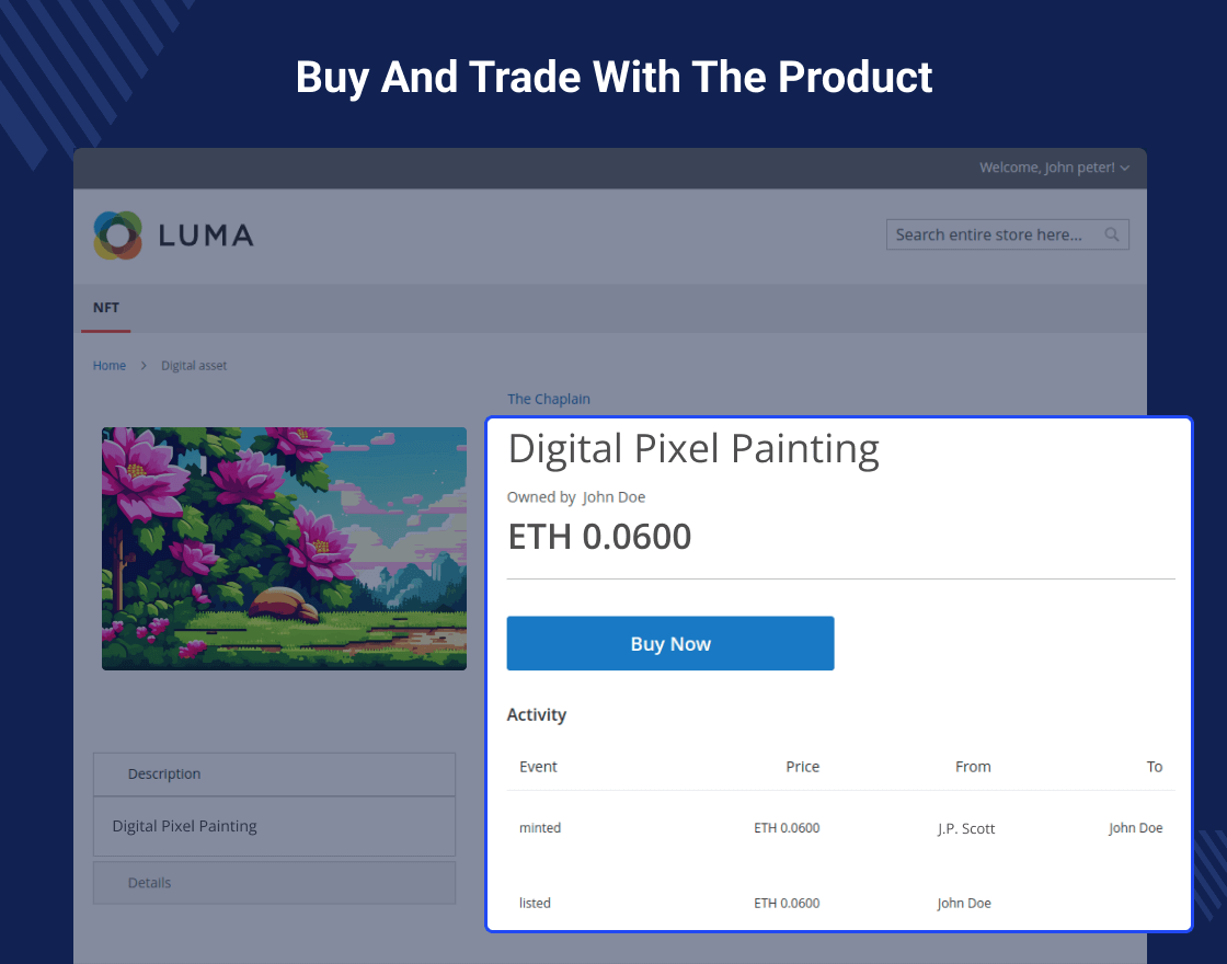 Magento 2 NFT Marketplace