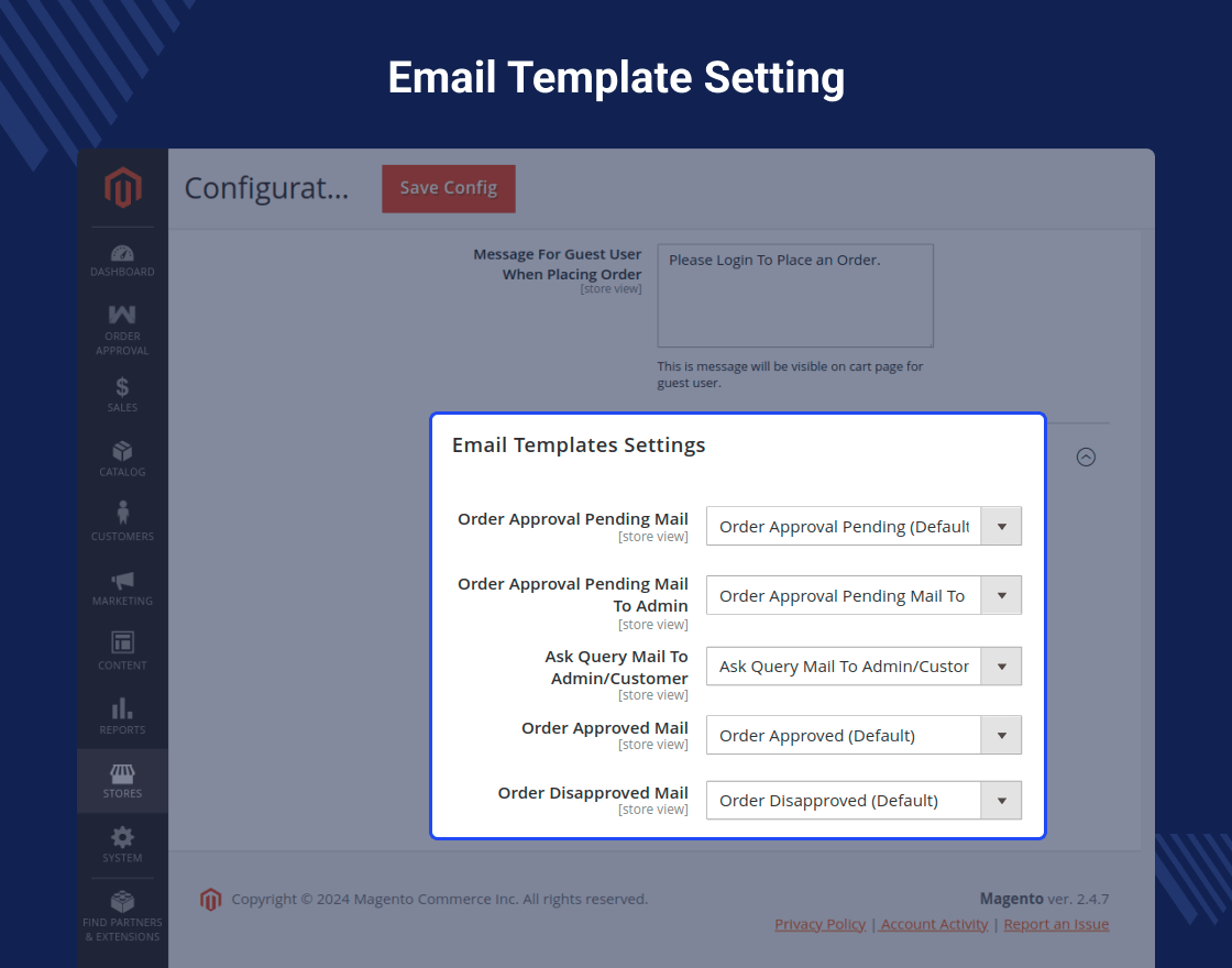 Magento 2 Order Approval Extension