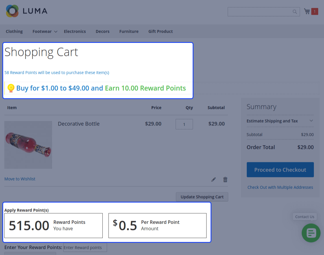 Magento 2 Reward Points Extension