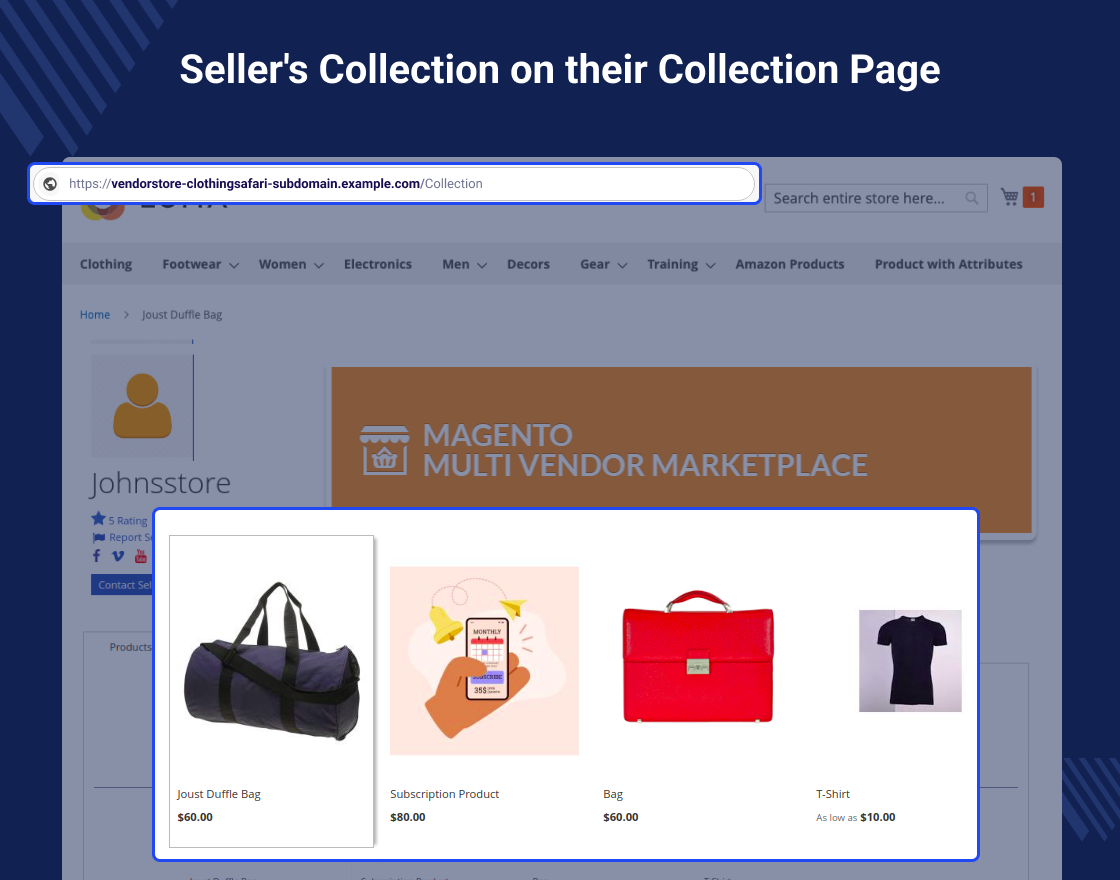 Magento 2 Vendor Subdomain