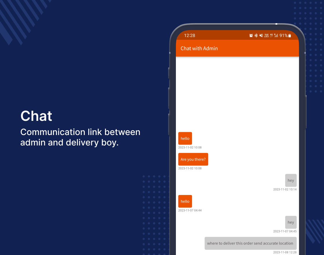 Magento 2 Delivery Boy App   