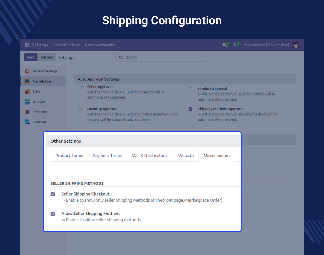 Odoo Marketplace Seller Shipping