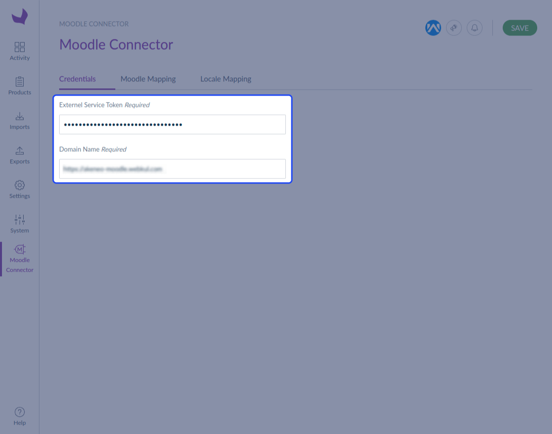 Moodle Akeneo Connector