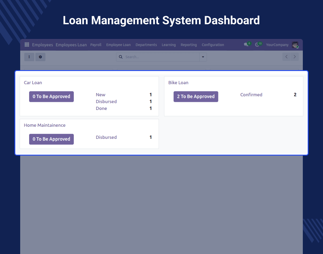Odoo Employee Loan Management System