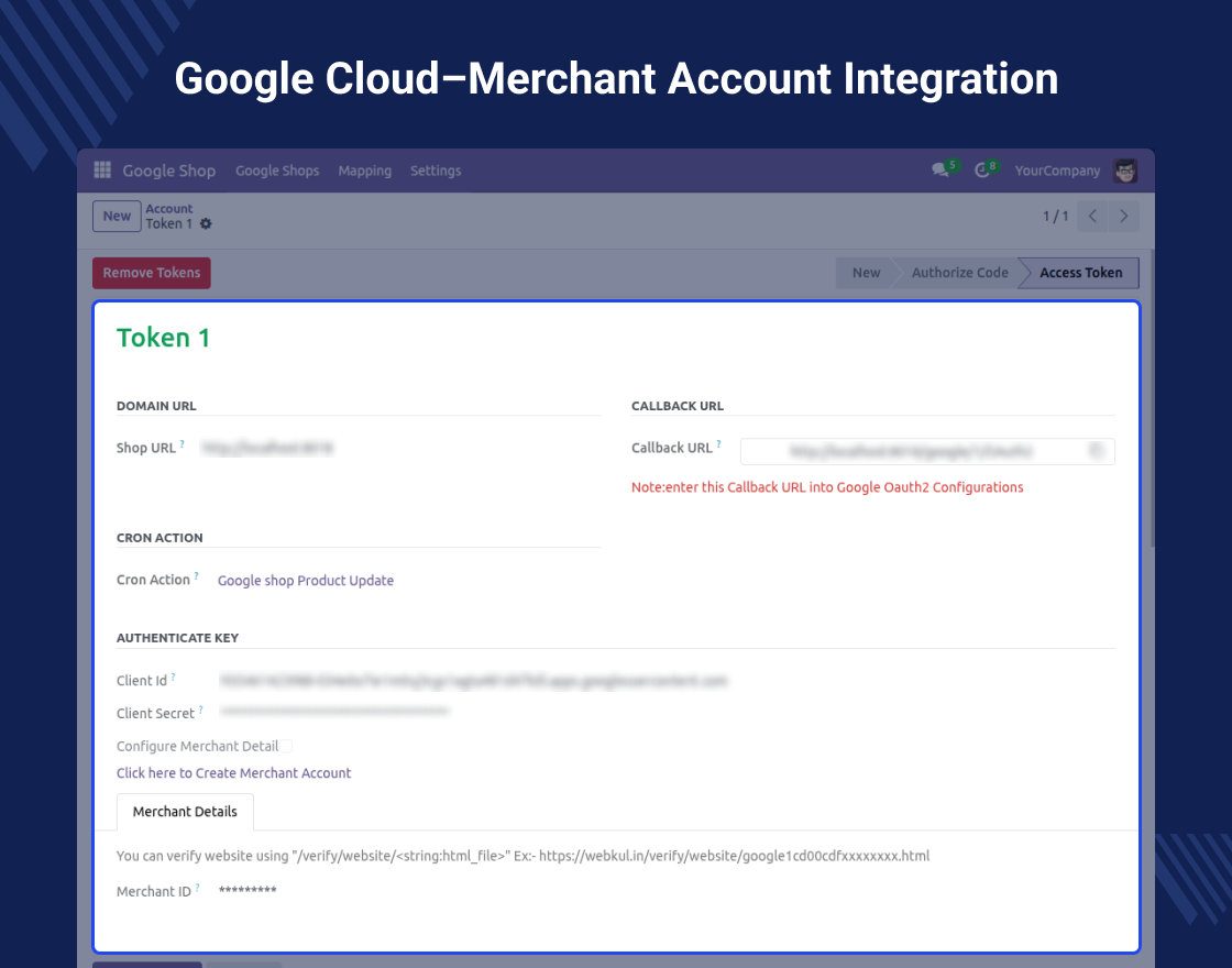 Odoo Google Shopping Feed