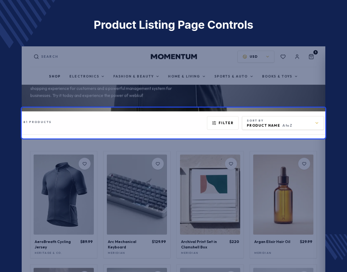 Odoo Headless Theme Momentum