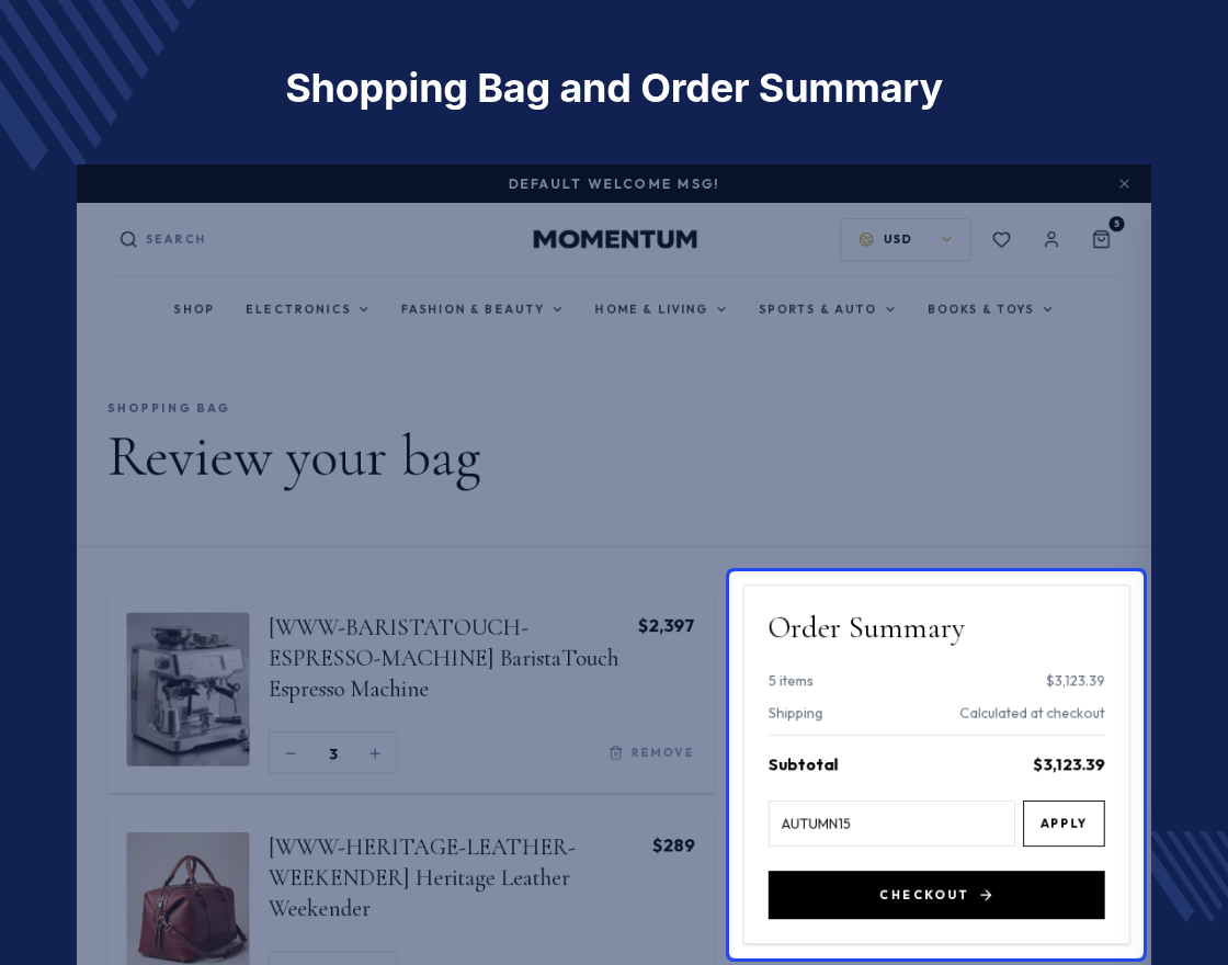 Odoo Headless Theme Momentum