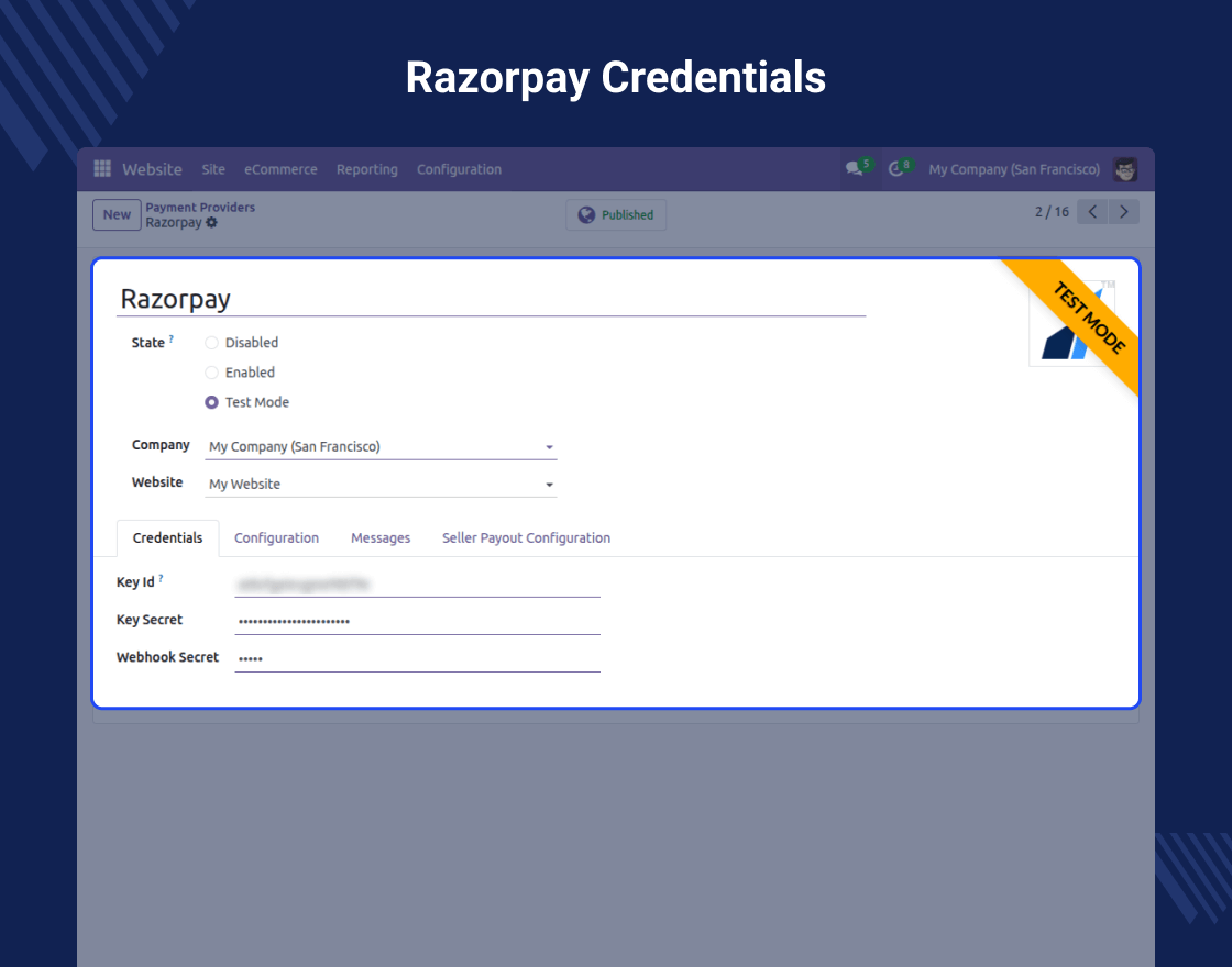 Odoo Marketplace Razorpay Seller Payouts