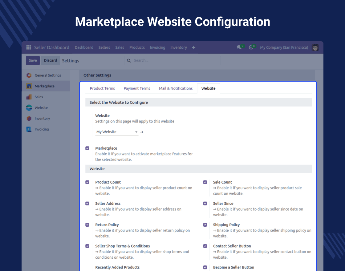 Odoo Multi Vendor Marketplace