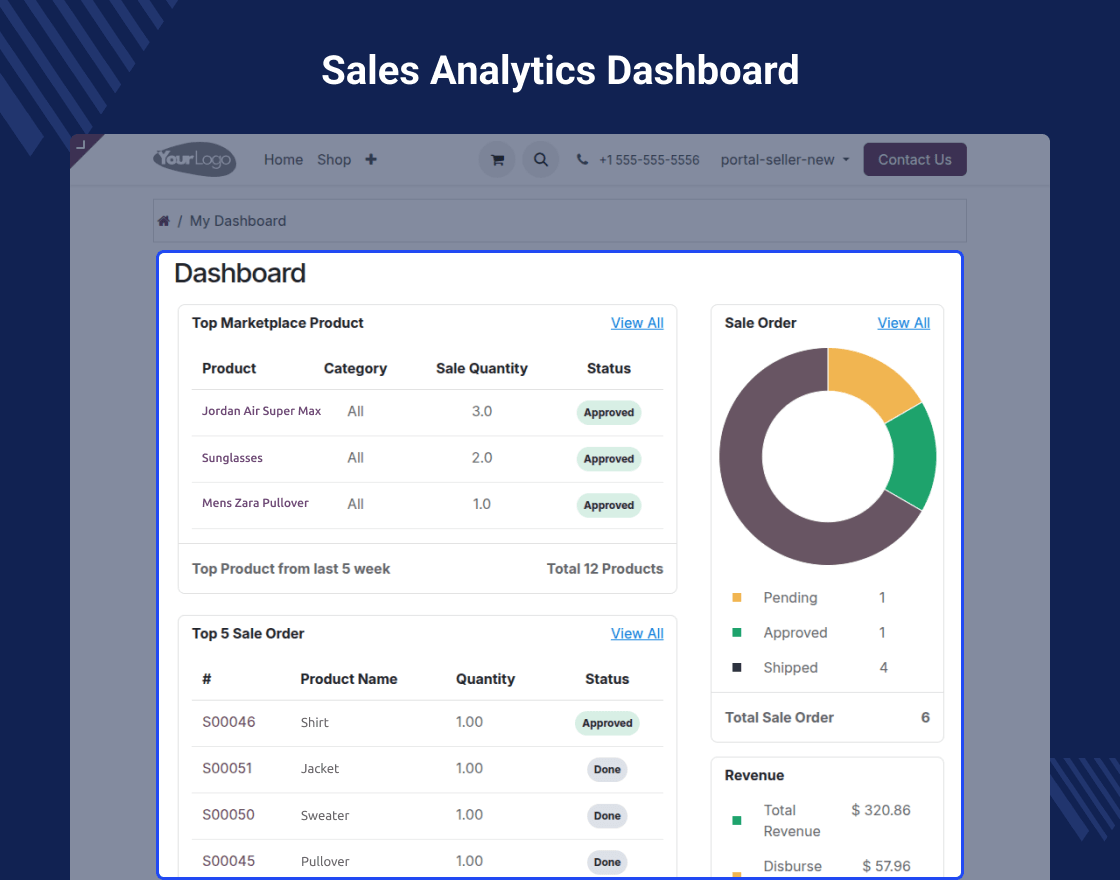 Odoo Multi Vendor Marketplace