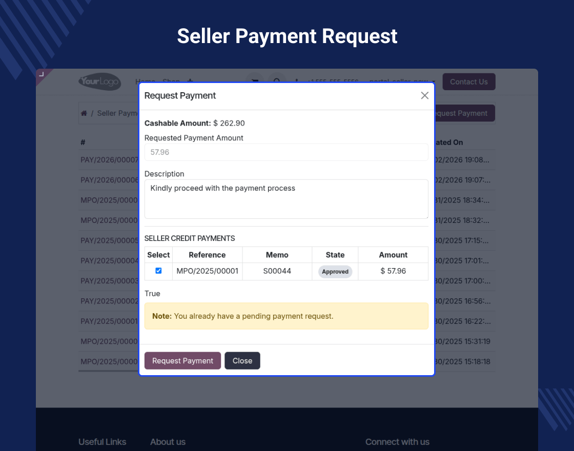 Odoo Multi Vendor Marketplace