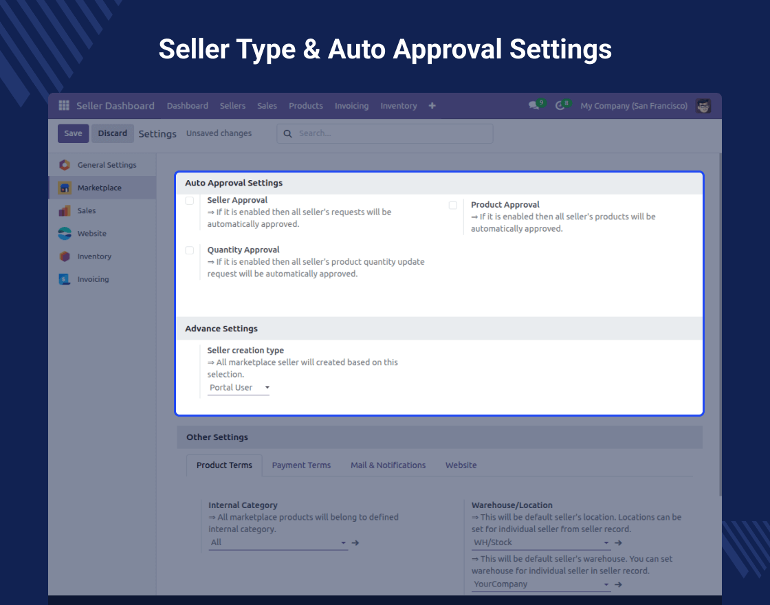 Odoo Multi Vendor Marketplace