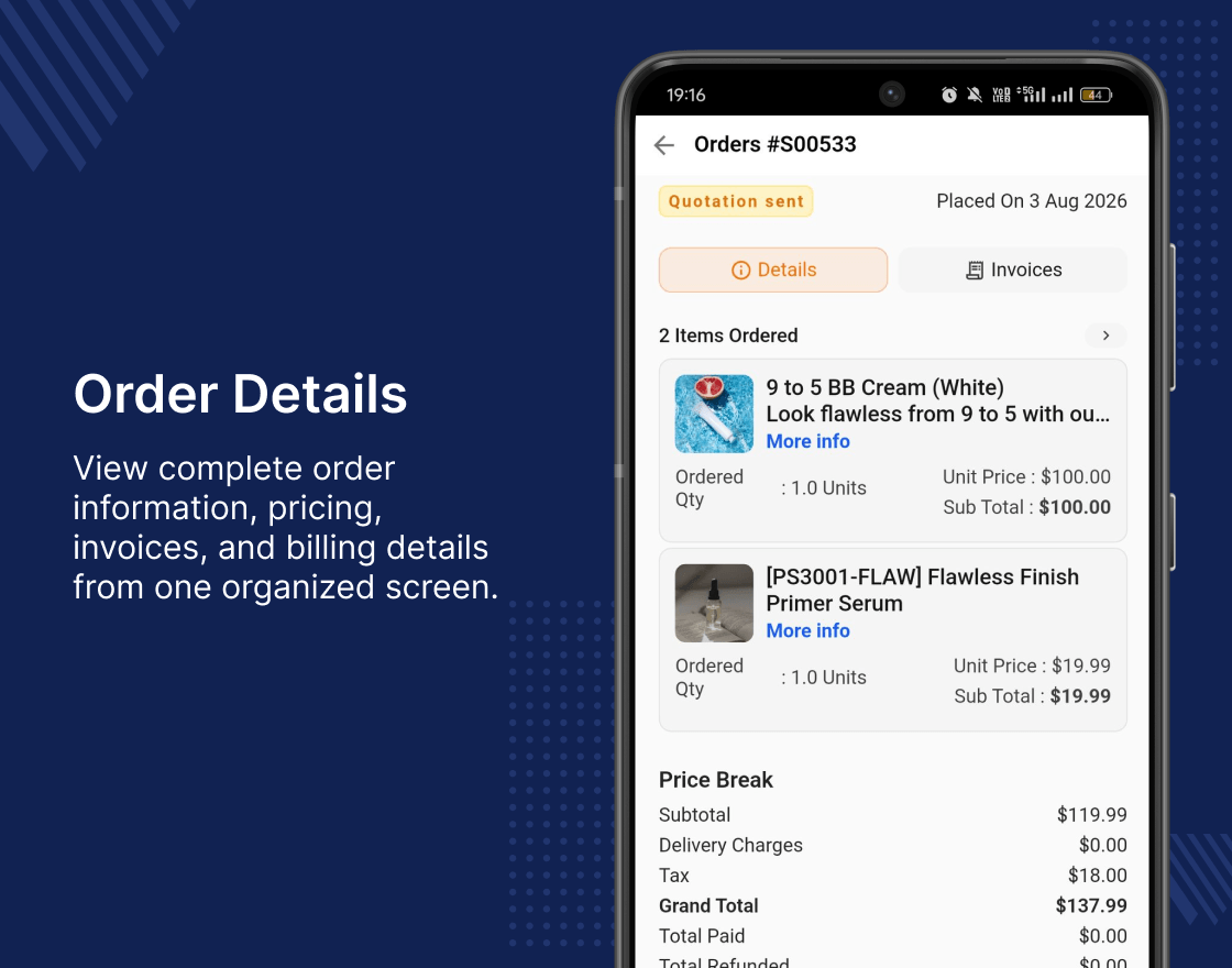 Odoo Multi Vendor Mobile App