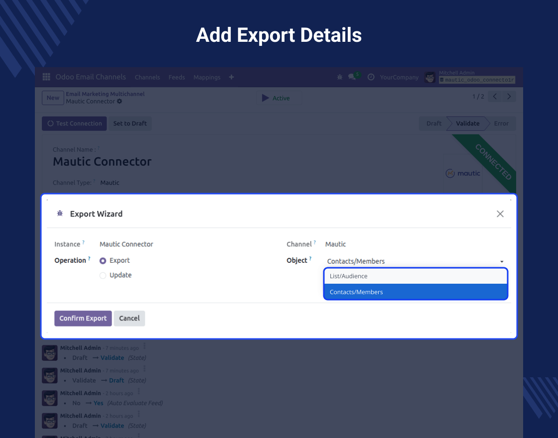 Odoo MultiChannel Email Marketing