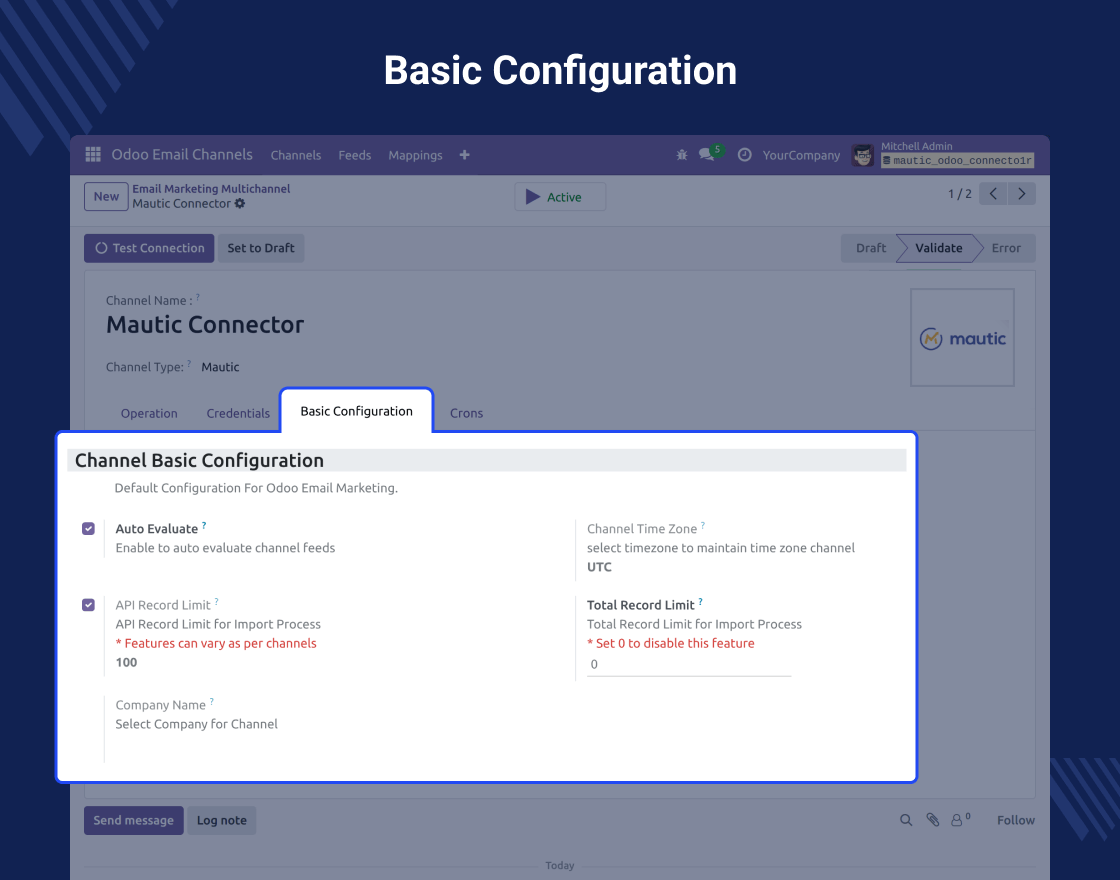 Odoo MultiChannel Email Marketing