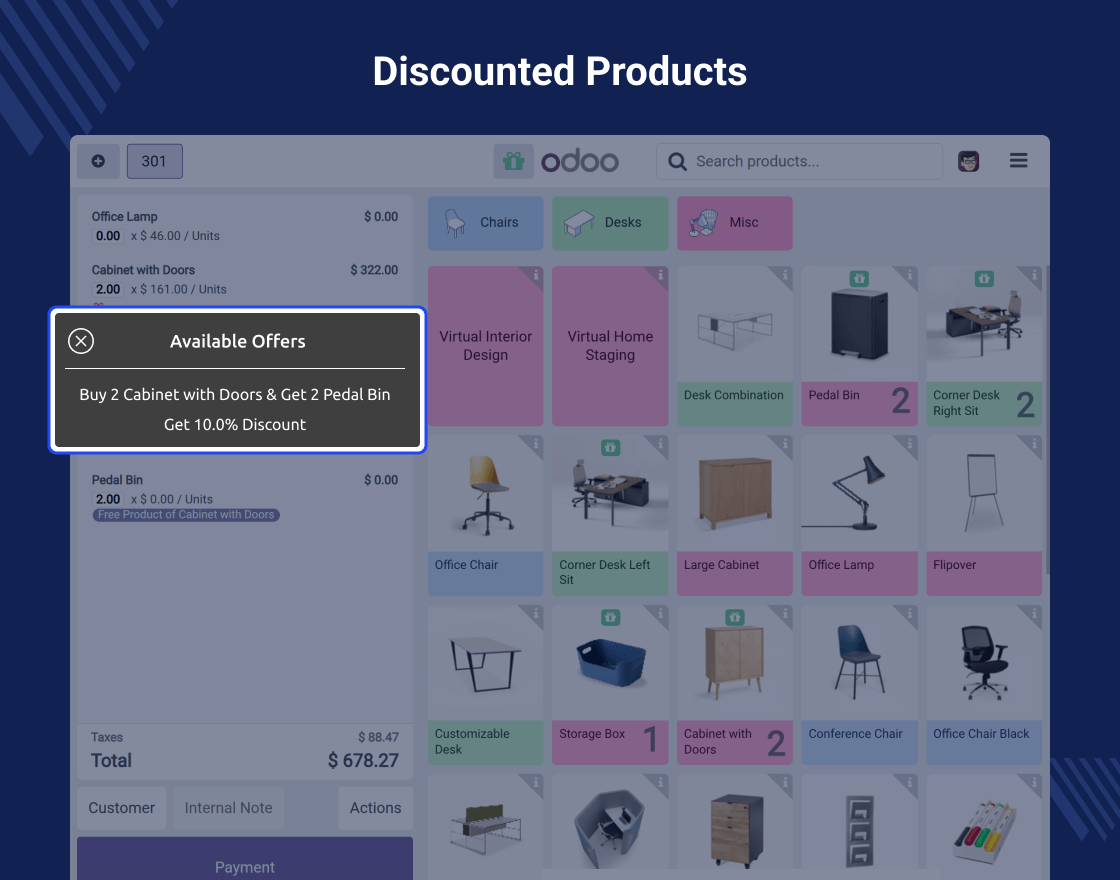 Odoo POS Promotional Offers & Discounts
