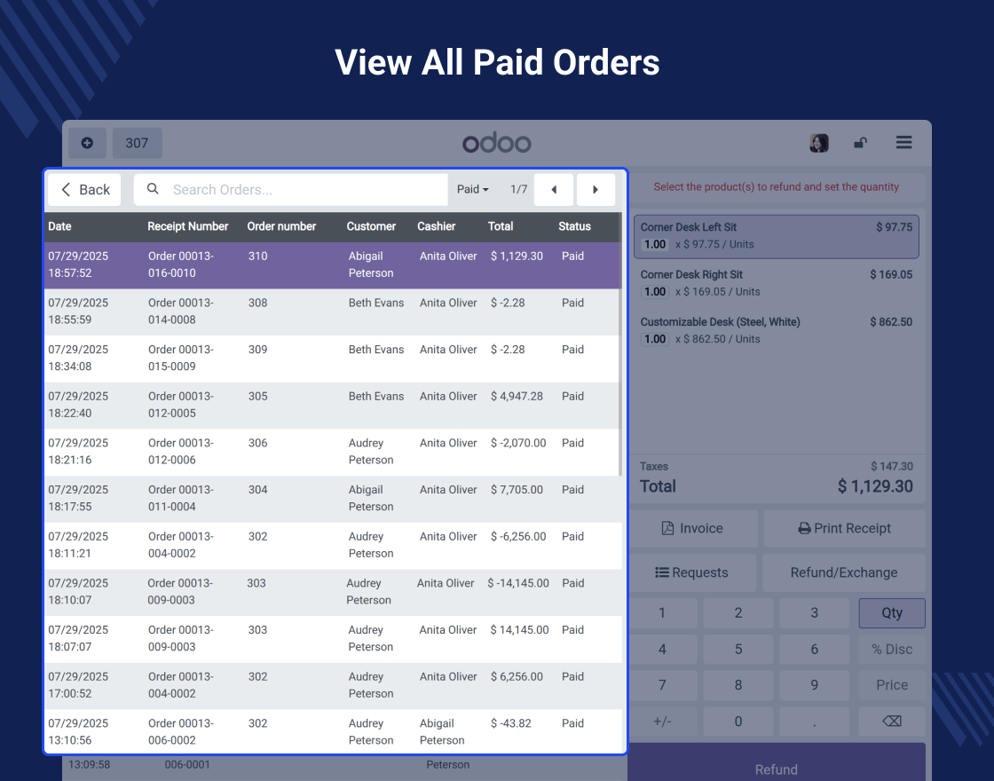 Odoo POS RMA