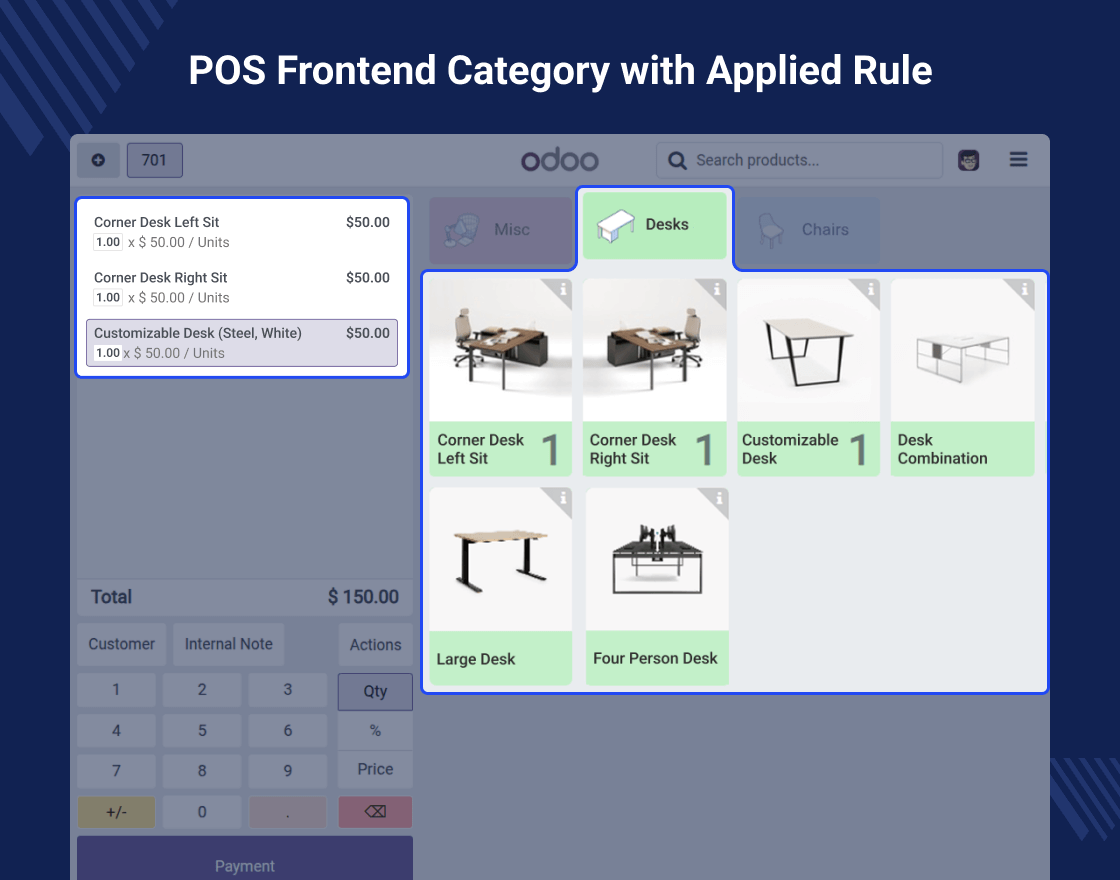 Odoo Pricelist For POS Category