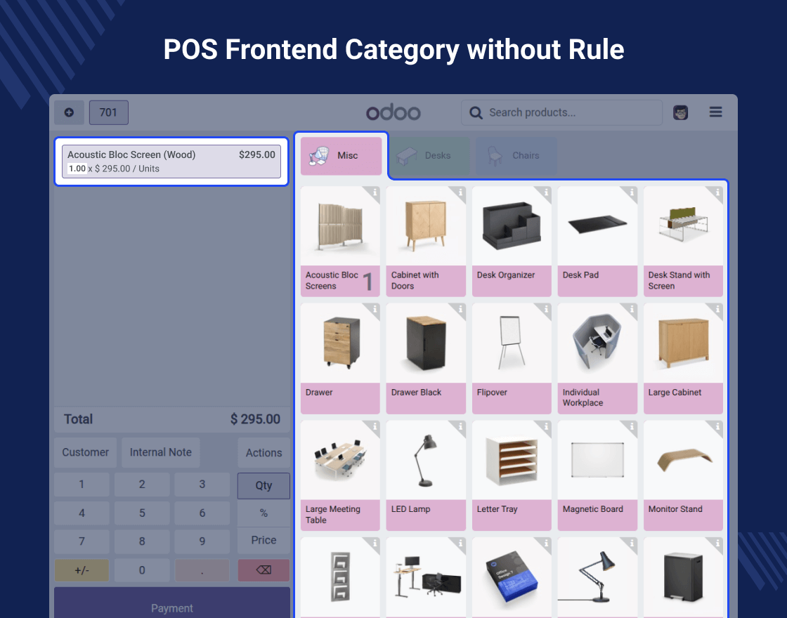 Odoo Pricelist For POS Category