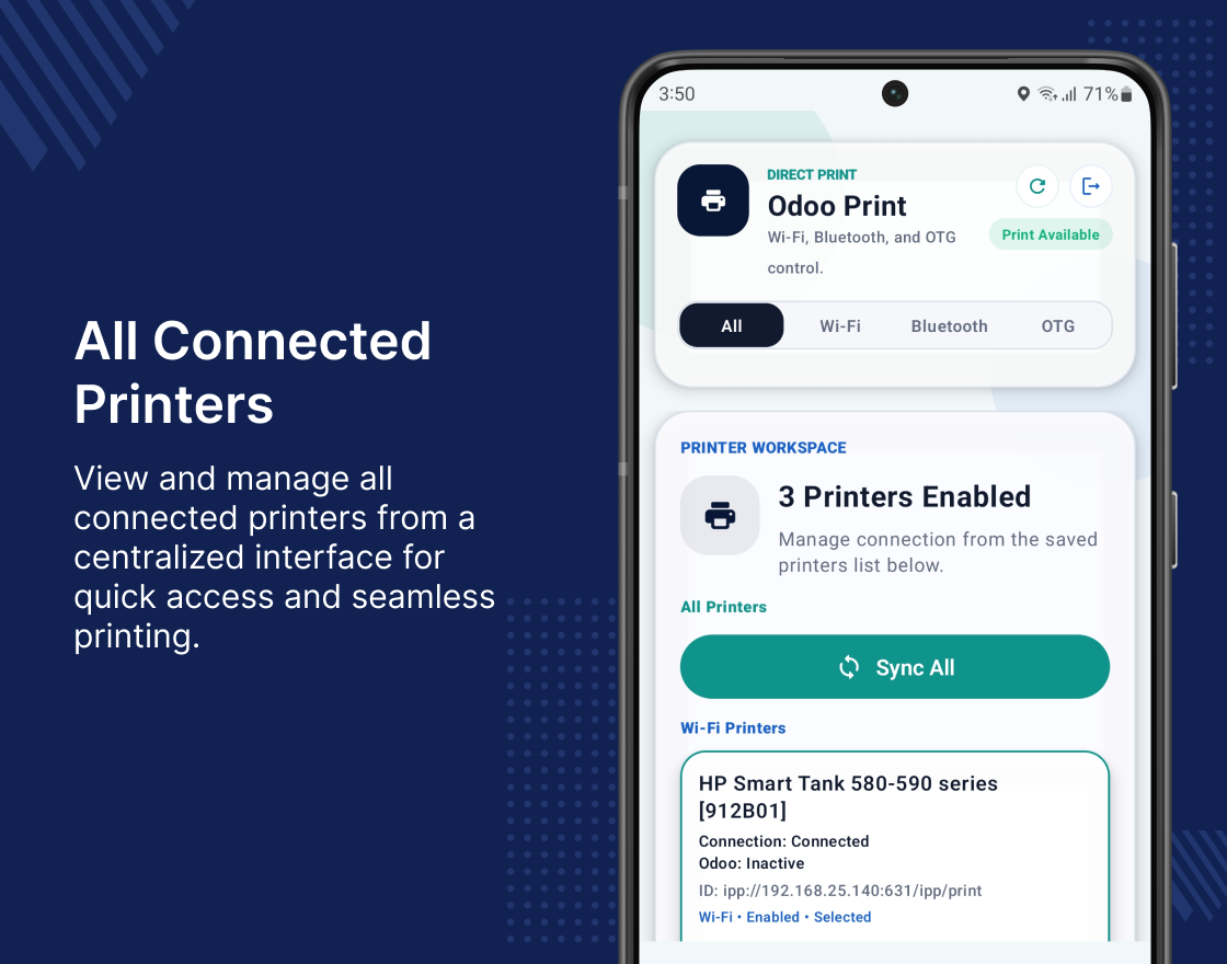 Odoo Print Direct
