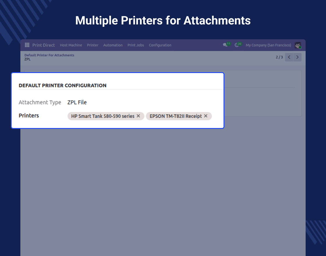 Odoo Print Direct
