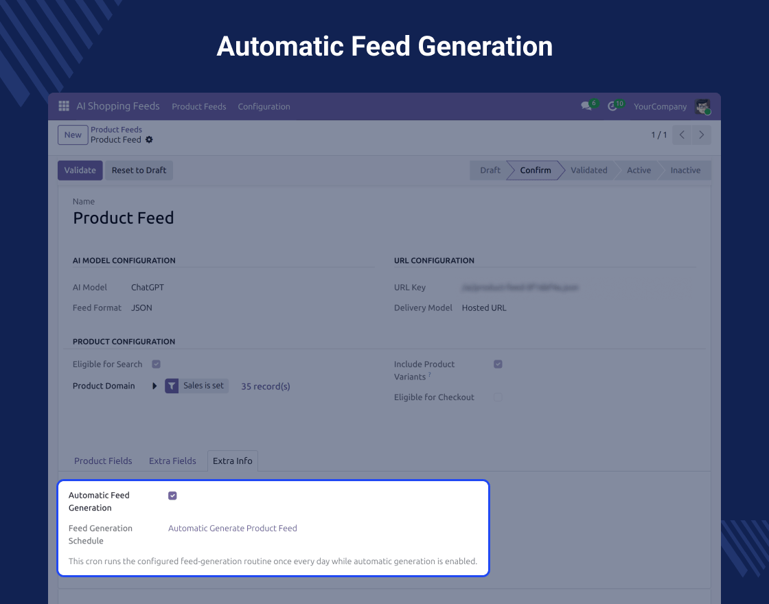 Odoo Product Feed for ChatGPT