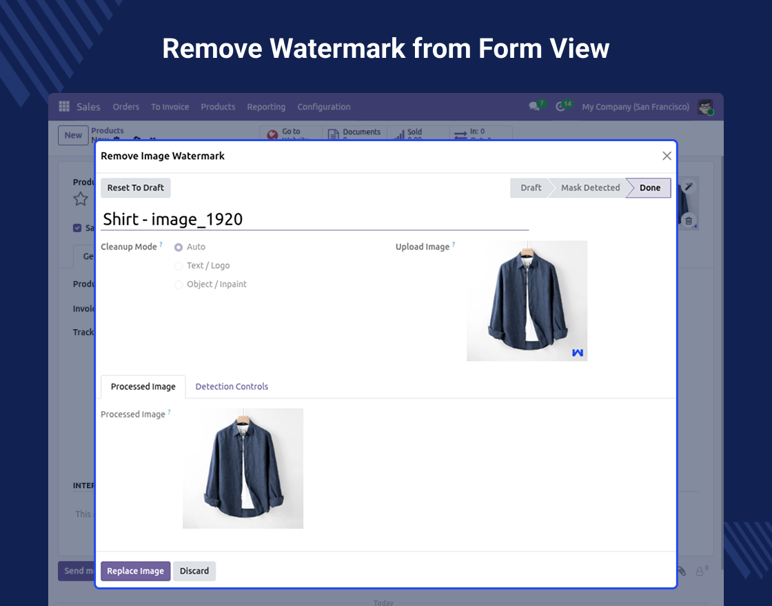 Odoo Watermark Removal
