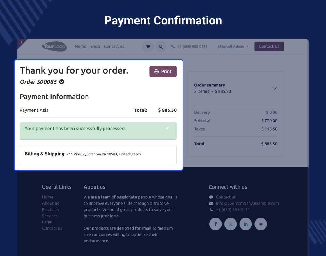 Odoo Website PaymentAsia Payment Acquirer