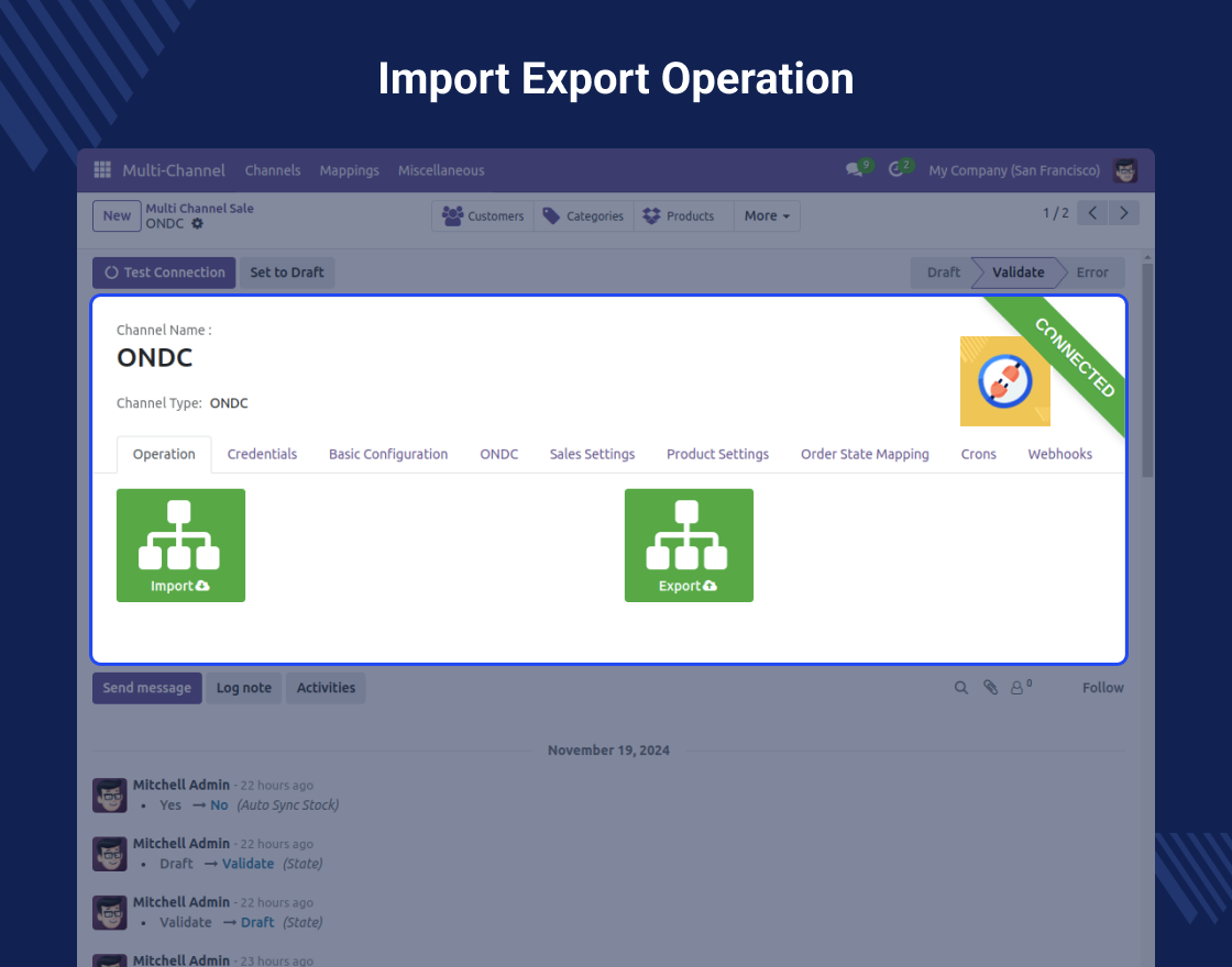 ONDC Odoo Connector