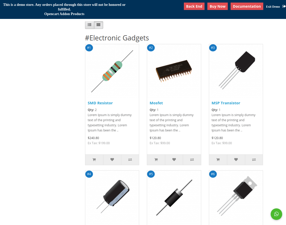 Opencart Image Part Finder
