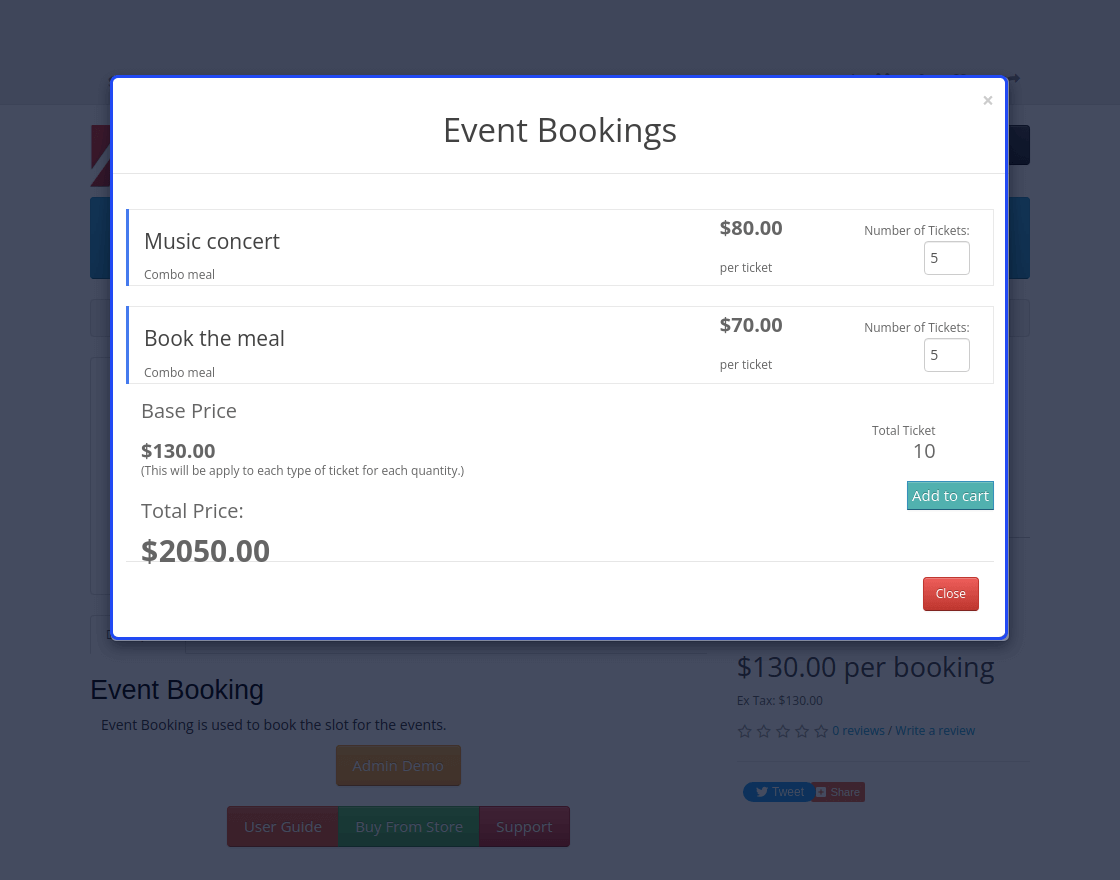 Opencart Marketplace Advanced Booking Reservation System