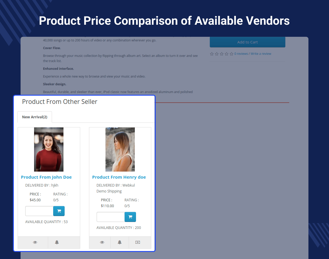 Opencart Price Comparison Marketplace